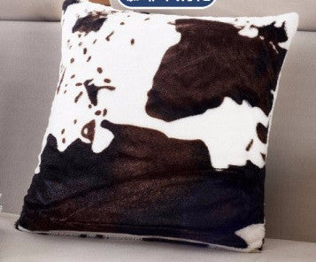 Online discount shop Australia - Decorative Cushion Cover 43x43cm throw pillows Leopard Zebra tiger giraffe Velvet Fabric seat cushion cover sofa pillowcase B46