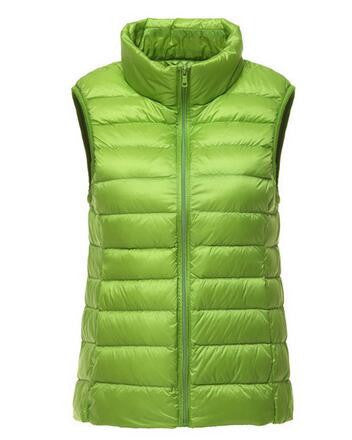 Online discount shop Australia - Jacket Women Vest 100% White Duck Down Vest  Vest Women Sexy Lovers Slim Short Jackets Parka Plus XXXL