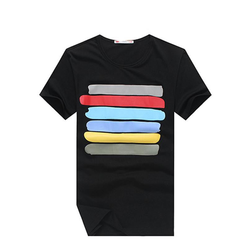 style cotton mens t shirt Clothing Slim T-shirt T-shirts men tops tees tshirts print t-shirt Y015