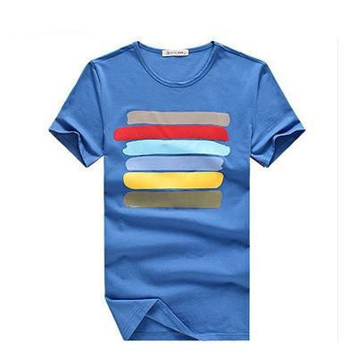 style cotton mens t shirt Clothing Slim T-shirt T-shirts men tops tees tshirts print t-shirt Y015