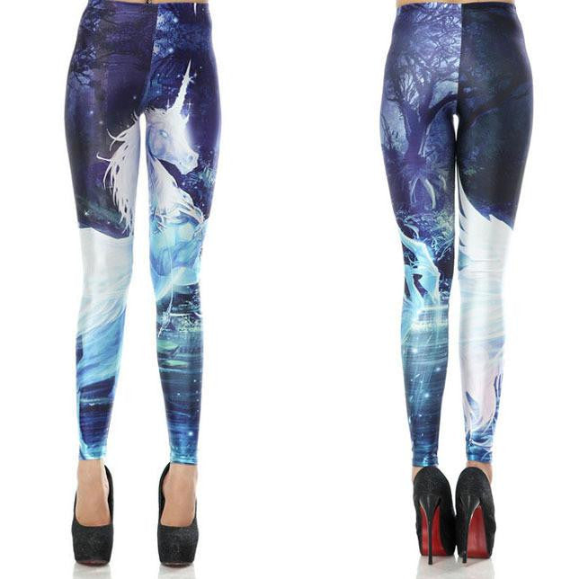 Women vintage Egypt Pharaoh King Tut Cheshire Cat Mechanical Bones White Black Aurora Skye Orange Leggings