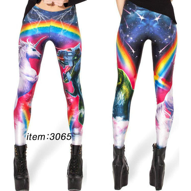 Women vintage Egypt Pharaoh King Tut Cheshire Cat Mechanical Bones White Black Aurora Skye Orange Leggings