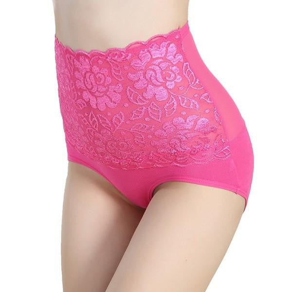 Lace Underwear High Waist Women Briefs Lady's Panties Model Breathable