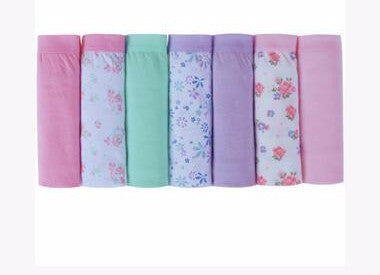 Online discount shop Australia - 7PCS Ladies Panties 100% Cotton Underwear Women Girls Briefs Weekly Intimates Lingerie Women Brand Panties Plus size for Women