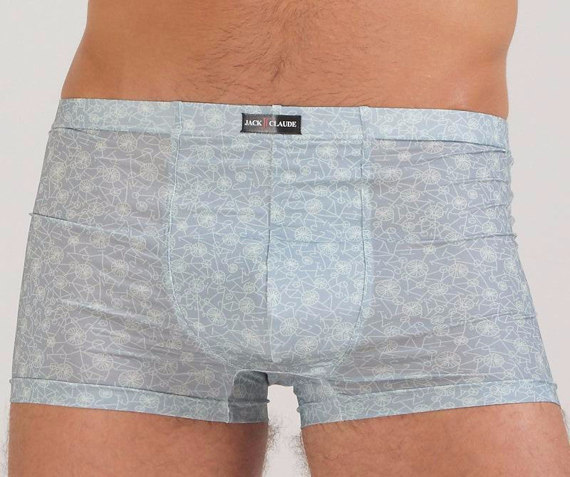 Online discount shop Australia - Breathable Men Underwear Boxers Shorts U Convex Male Pants Sexy Ice Silk Printing Man Underpants