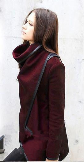 women woolen coat windbreaker jacket Slim female wool Trench coats cardigan 9 colors