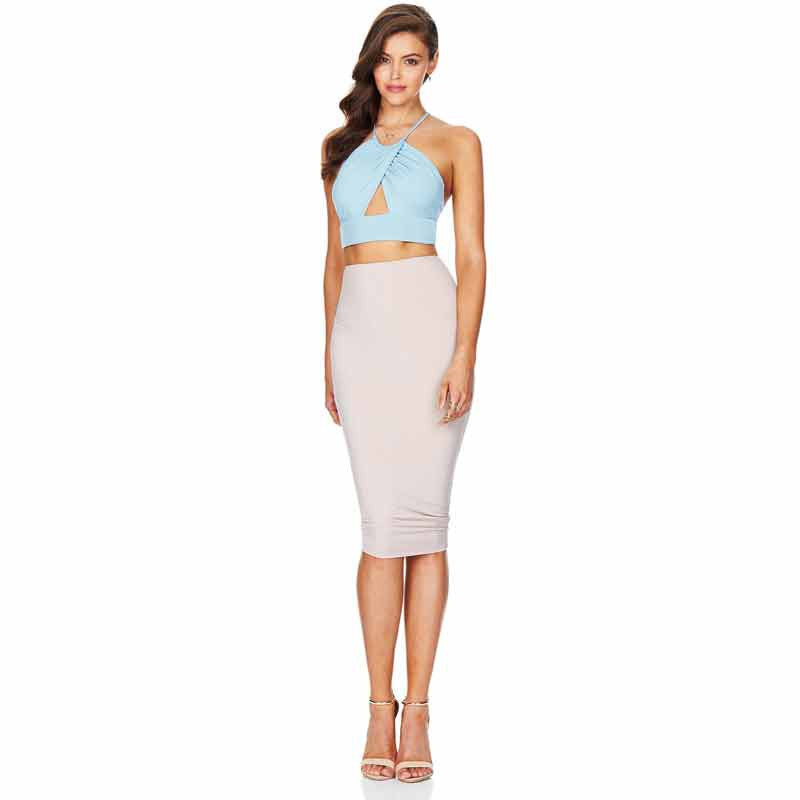 Online discount shop Australia - Crop Tops Women  Beach Wear Halter Tops Cropped Fashion Sleeveless Short Vest Bustier Cropped  Crop Tops