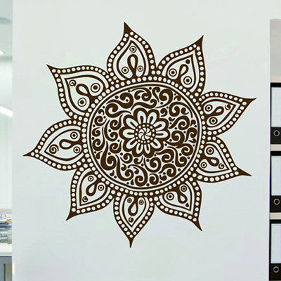 Online discount shop Australia - Mandala Wall Sticker DIY Large Wall Stickers Home Decor Wall Decals Home Decoration