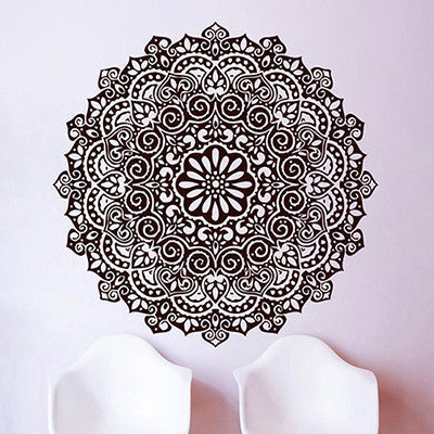 Online discount shop Australia - Mandala Wall Sticker DIY Large Wall Stickers Home Decor Wall Decals Home Decoration