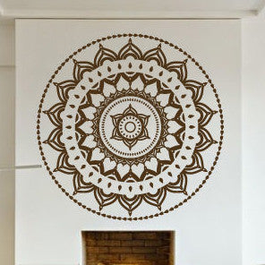 Online discount shop Australia - Mandala Wall Sticker DIY Large Wall Stickers Home Decor Wall Decals Home Decoration