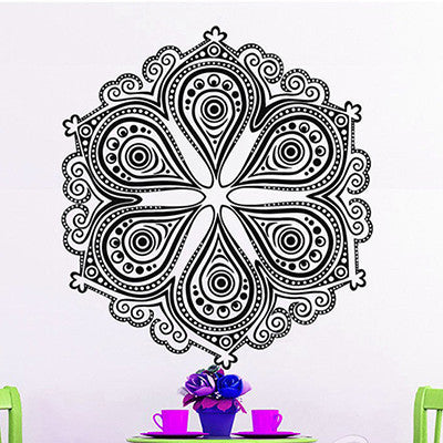 Online discount shop Australia - Mandala Wall Sticker DIY Large Wall Stickers Home Decor Wall Decals Home Decoration