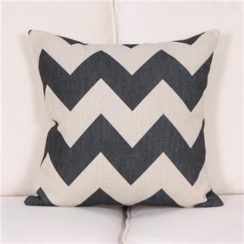 Wavy Stripe Cushion Cover Geometric Nordic Black White Cushion Cover Stripe Home Sofa Decor Car Cushion Cases