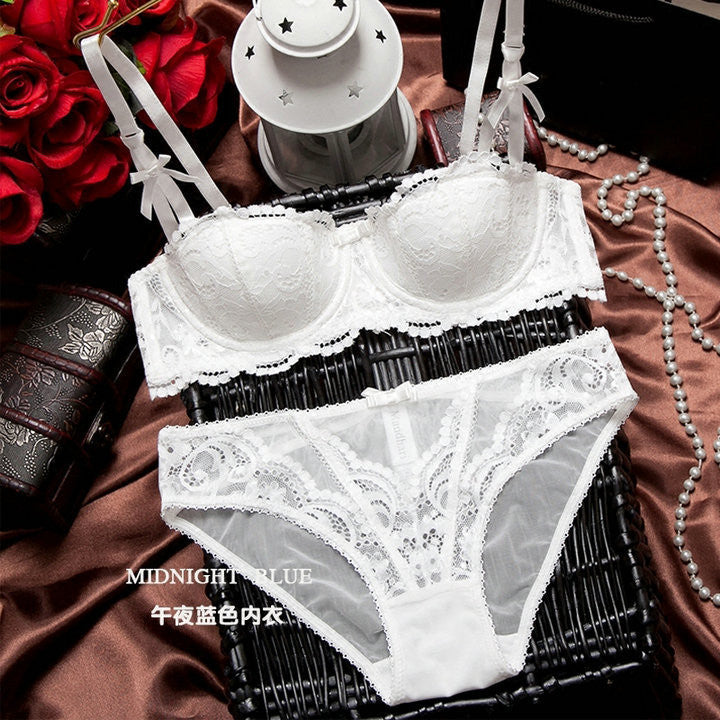 France Brand push up bra set padded sexy lace bra & brief sets intimates set women underwear set