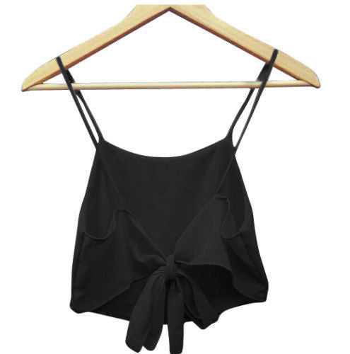 Online discount shop Australia - Fashion Sexy Women Sleeveless Camisole Shirt Casual Blouse Crop Tops Bra