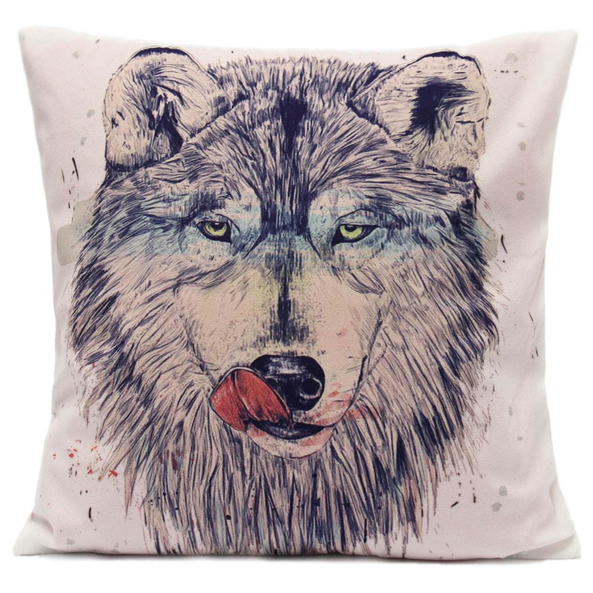 Online discount shop Australia - 6 style 3D Vintage Art Design Animal Dog Cat Wool Fabric Pillow Cushion Sofa Waist Throw Cushion case Retro Nostalgia Home Decor