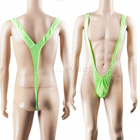 Popular Best Men Borat Mankini Costume Swimsuit Swimwear Thong 22