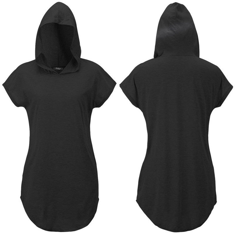 Online discount shop Australia - Fashion Hooded T-Shirt Women Short Sleeve Womens Tops Vetement  Tshirt Plus Size Poleras De Mujer