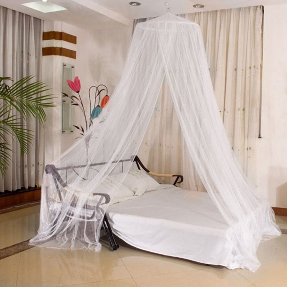 Online discount shop Australia - Elegant Classical romantic sweet princess students Outdoor hang dome mosquito nets Round Lace Insect Bed Canopy Netting Curtain