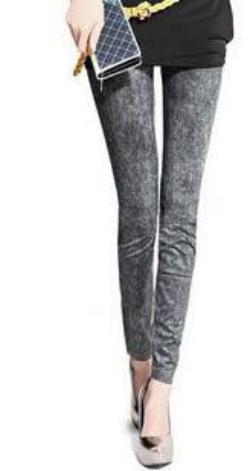 seamless printing stretch imitation jeans leggings 14 colors Denim Legging