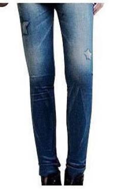 seamless printing stretch imitation jeans leggings 14 colors Denim Legging