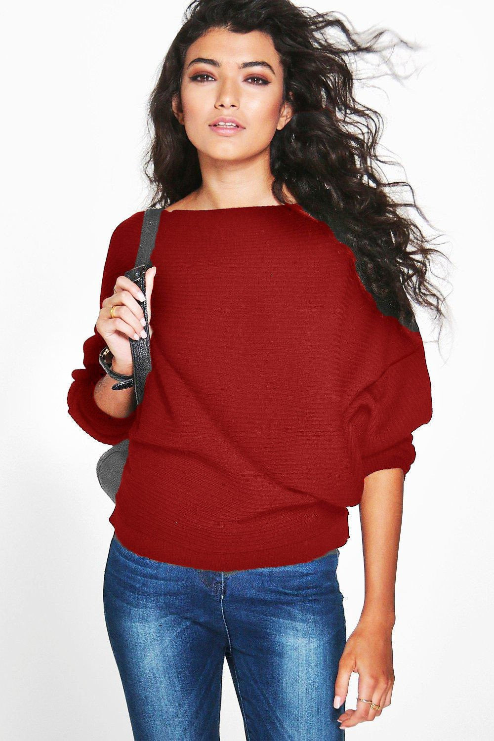 Online discount shop Australia - High Quality Sweater Women Pullovers Long Sleeve Wool Pullover Kintted O-Neck Fashion Cashmere Sweaters Plus Size