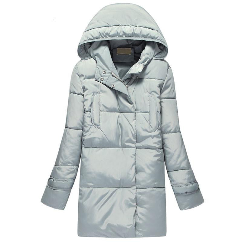 Online discount shop Australia - HEE GRAND  Thick Down Coats Warm Cotton Hooded Women Coat Long Oversized Outwear Coats Pockets Parkas M-2XL WWM1444