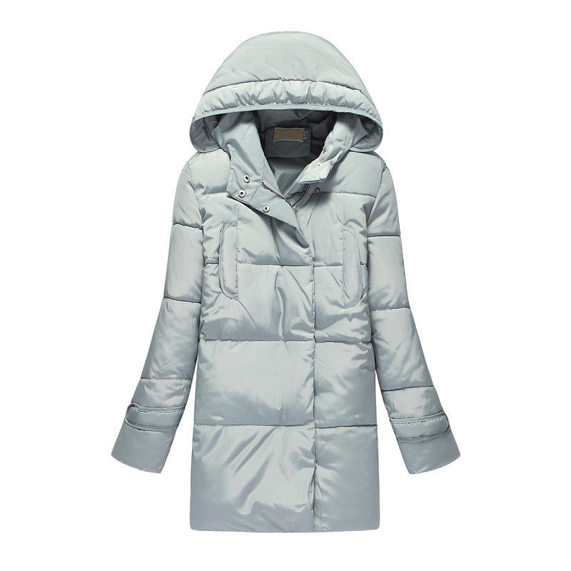 Online discount shop Australia - HEE GRAND  Thick Down Coats Warm Cotton Hooded Women Coat Long Oversized Outwear Coats Pockets Parkas M-2XL WWM1444