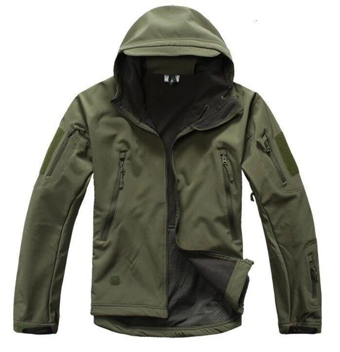 TAD V 4.0 Lurker Shark Skin Military Tactical Softshell Jacket Men Windbreaker Waterproof Hoodie Clothes