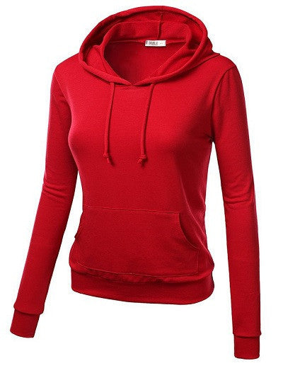 Online discount shop Australia - Casual hoodie women velour tracksuit solid sweatshirt women