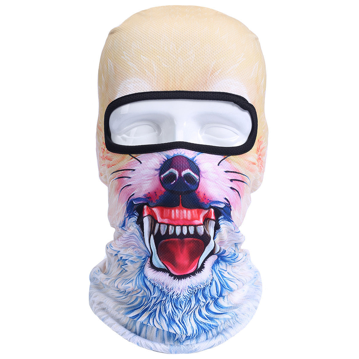 Online discount shop Australia - 3D Cat Dog Animal Outdoor Bicycle Cycling Motorcycle Skis Hats Balaclava Sports Cat Dog Tiger Party Halloween Pet Full Face Mask