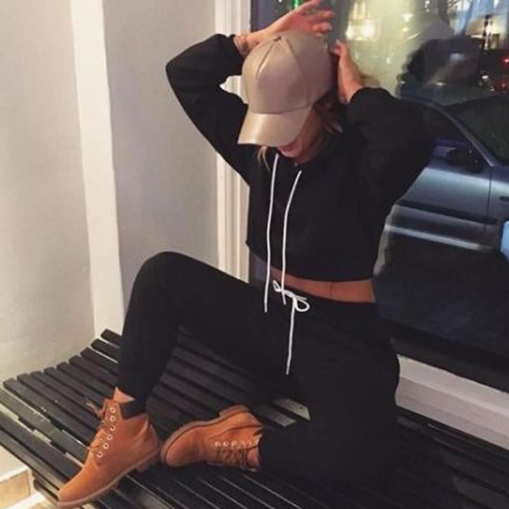 Thin Hooded Cut Out Halter Short Sweatshirts Casual Pullovers Women Girls Hoodie Woman Cropped Tops Tracksuits Female