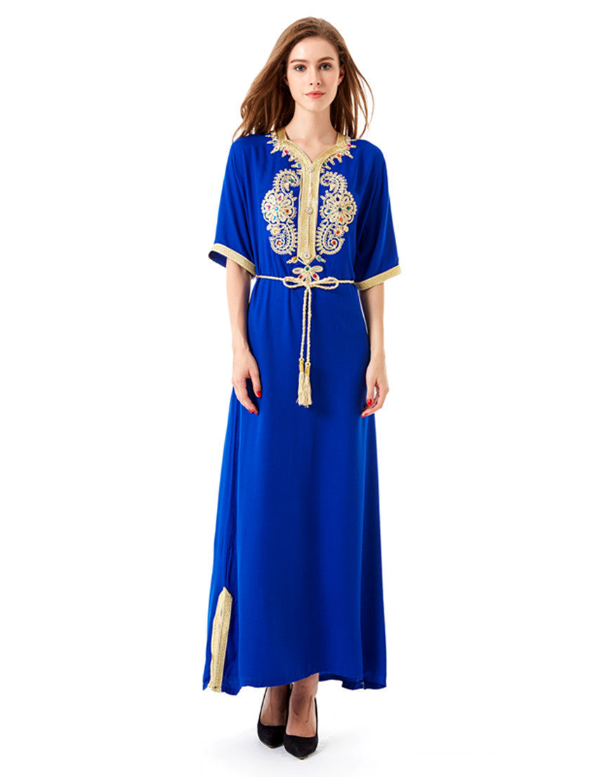 Half Zip Turkish Dress – almanaar Islamic Store