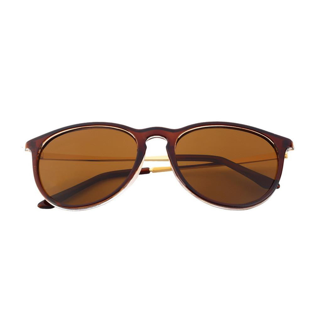 Style vintage sunglasses women brand designer sun glasses lunette de soleil Cat Eye Round Glasses Metal Frame Sunglasses