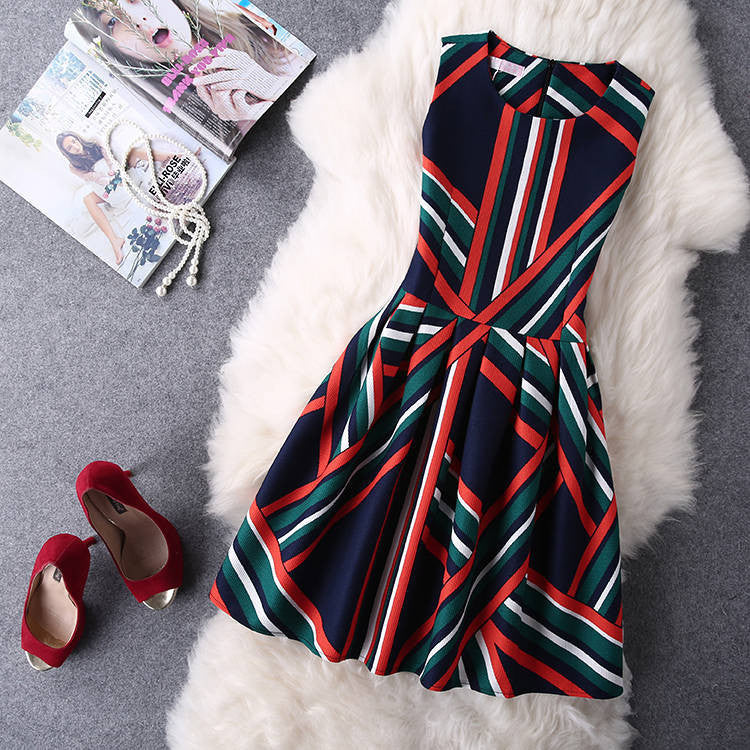 Online discount shop Australia - Dress Plus Size Women Clothing Sleeveless Casual Dress for Women Elegant Party Dresses Female
