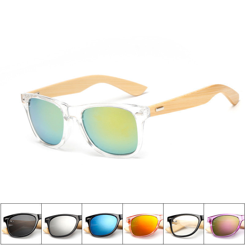 Online discount shop Australia - 16 color Wood Sunglasses Men women square bamboo Women for women men Mirror Sun Glasses Oculos de sol masculino Handmade