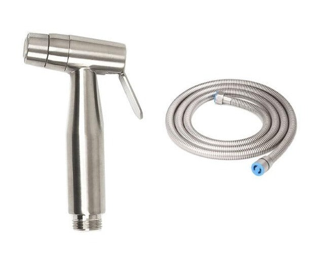 Double function switch toilet bidet faucet bathroom hand bidet sprayer set kit pressurize flush spray gun tank hook & wall mount