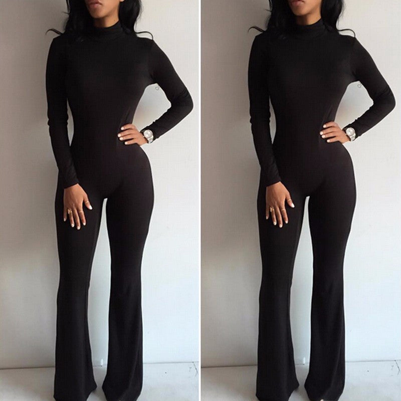 Full Circle Women's Strap Sleeveless Bodycon Jumpsuit Romper - Clubwear Party Trousers (S-XL)