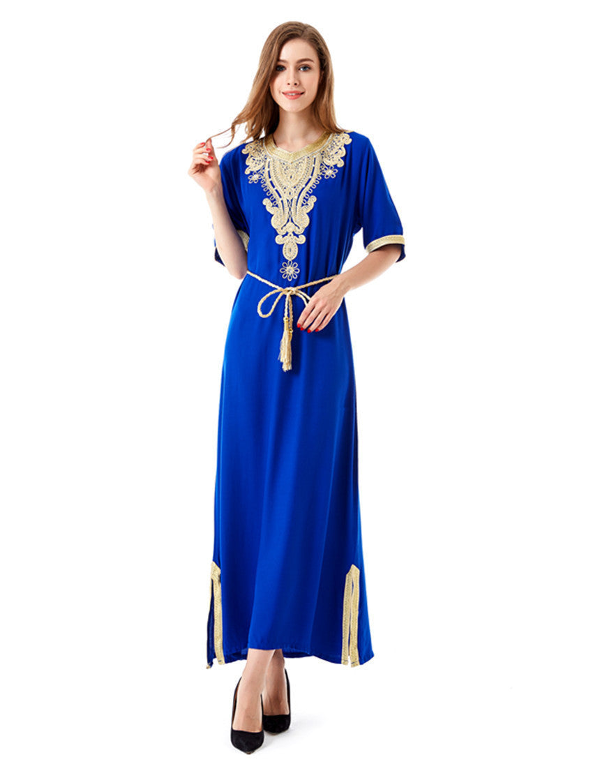 Muslim women Long sleeve Dubai Dress maxi abaya jalabiya islamic women Muslim women Long sleeve Dubai Dress maxi abaya jalabiya islamic women