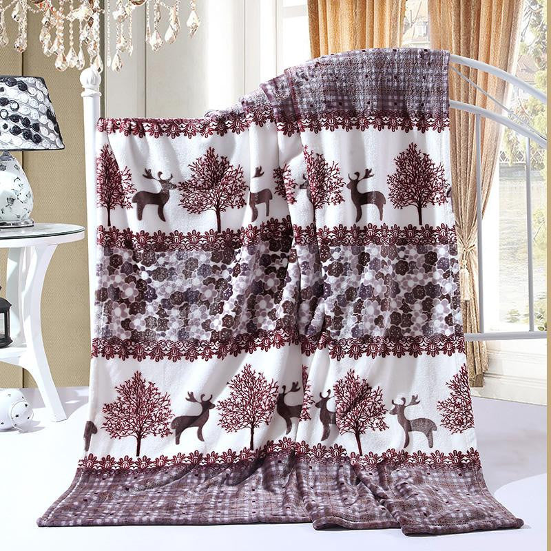 Online discount shop Australia - London style flag Coral Fleece Blanket on Bed fabric Bath Plush Towel Air Condition Sleep Cover bedding