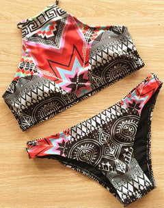 Online discount shop Australia - Hot Women's Swimsuit Swimwear Lady Sexy Bra Beachwear Bandage Push-up Bikini Set Brazilian Biquinis