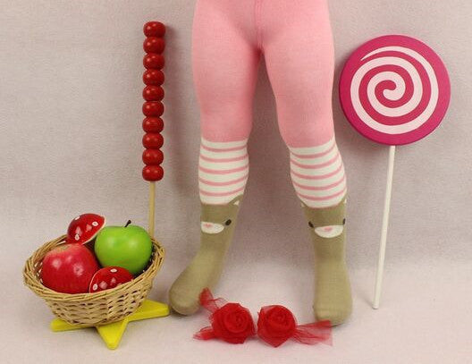 Online discount shop Australia - Cotton Knitting Baby Girls Tights Cartoon Style Soft Children Gifts Magic