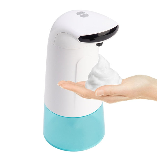 250ml Waterproof Foam Liquid Dispenser Automatic Soap Dispenser Sensor Touchless Hand Washer Soap Dispenser Pump