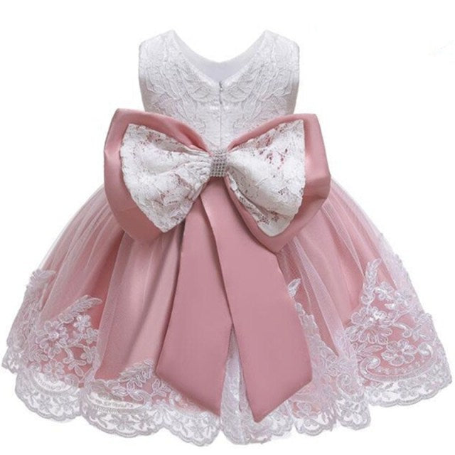 Summer Dress for Children Flower Girls Dress Party Wedding Dress Elegent Princess Vestidos 2 4 6 8 10 12 Years