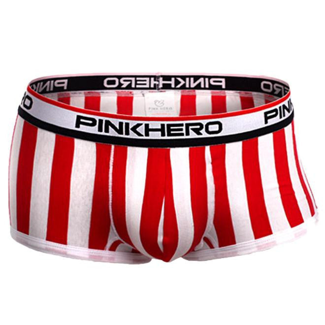 Online discount shop Australia - Fashion Sexy Underwear Men's Boxer Cotton Striped Soft Man Underwear Fringe Underpants ld ourlove