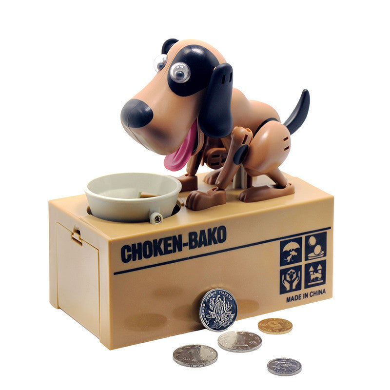 Robotic Dog Money Box Money Bank Automatic Stole Coin Piggy Bank Money Saving Box Moneybox Gifts for kid