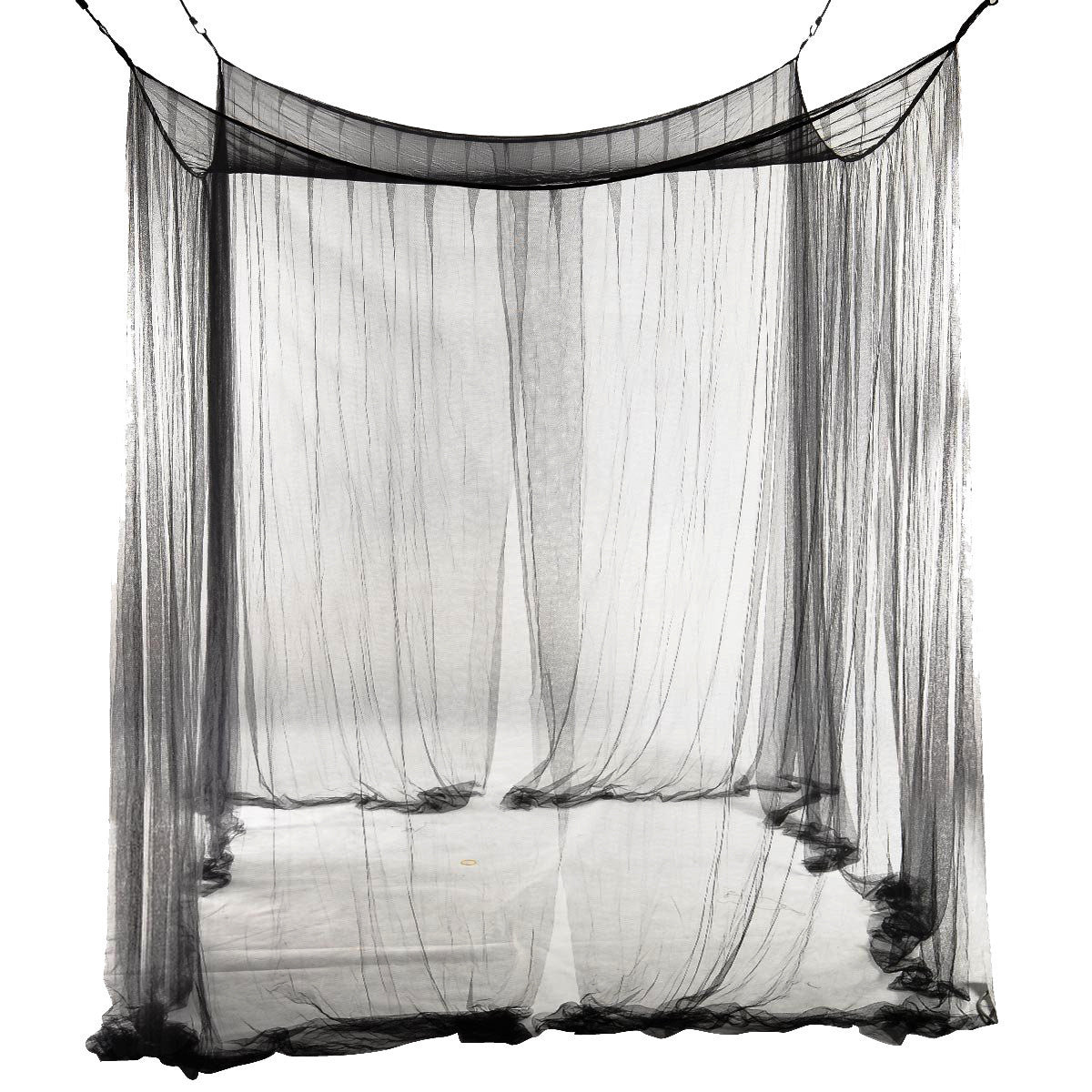 Online discount shop Australia - Boutique 4-Corner Bed Netting Canopy Mosquito Net for Queen