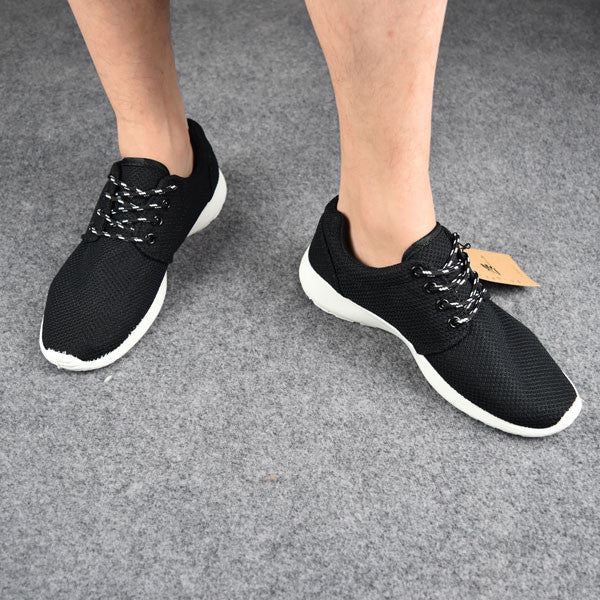 Online discount shop Australia - Men's Casual Shoes Flat Shoes Korean Breathable Air Mesh Men Shoes
