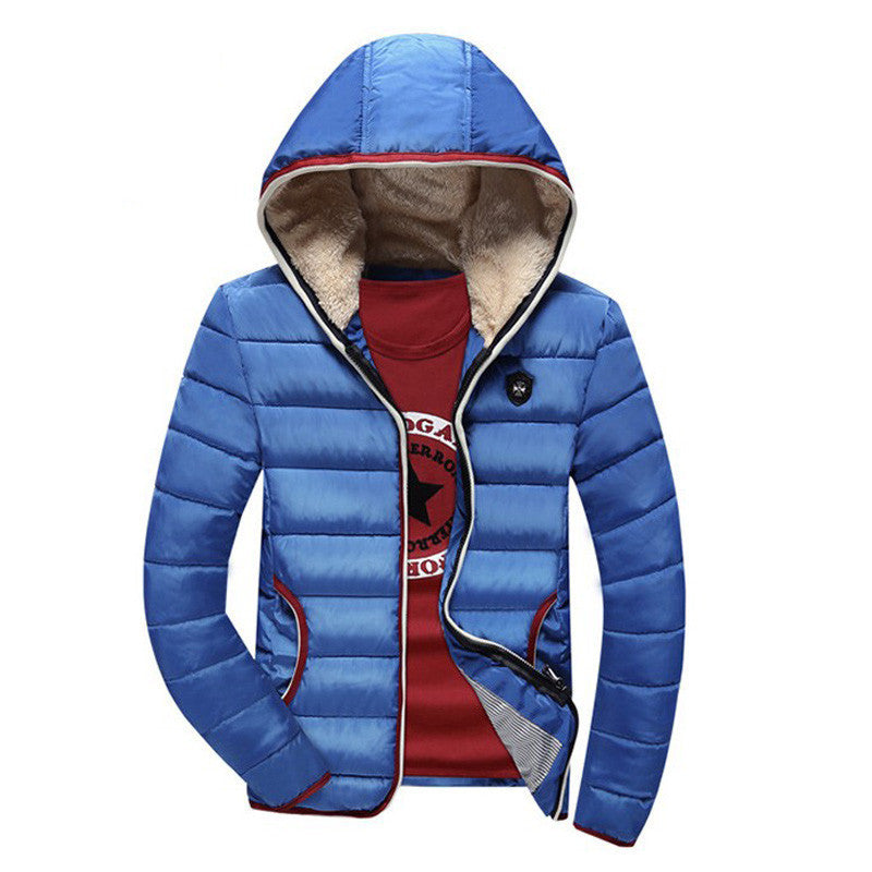 Online discount shop Australia - New Arrival Men Jacket Warm cotton coat mens casual hooded jackets Handsome Outwear thicking Parka Plus size XXXL Coats