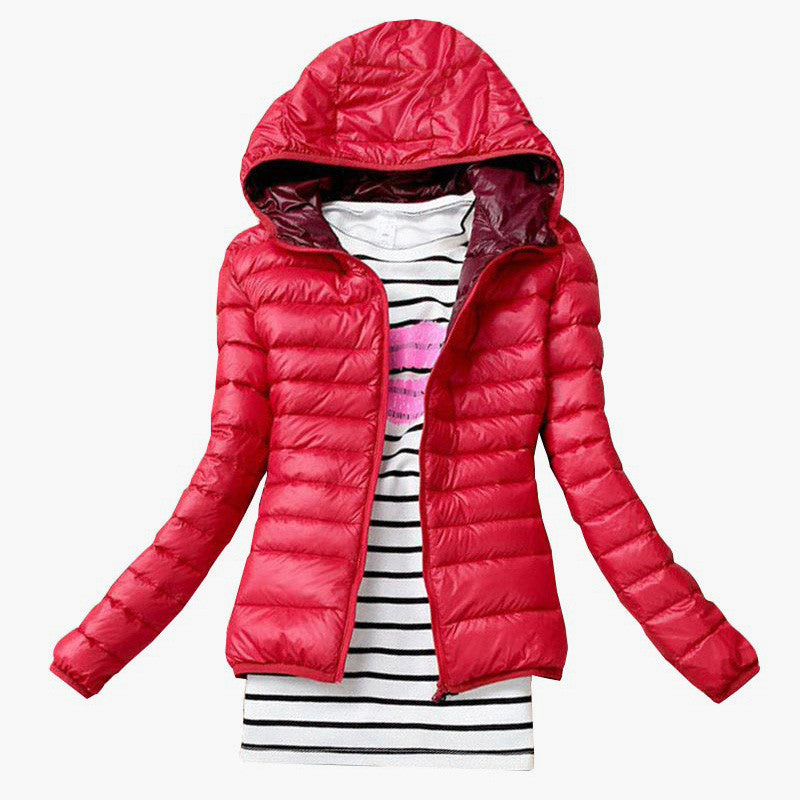 Online discount shop Australia - HD-New Fashion Parkas Female Down Jacket Women Clothing Coat Color Overcoat Women Jacket Parka 538TN