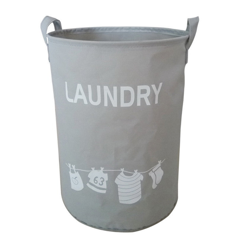 Online discount shop Australia - Dustproof Waterproof Foldable Oxford Laundry Basket Pop-up Washing Laundry Storage Bags Home Hampers Kids Toys Storage Bucket